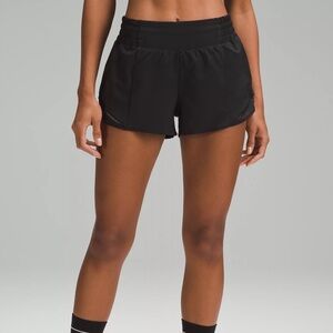 Black hotty hot 2.5 inseam size 8